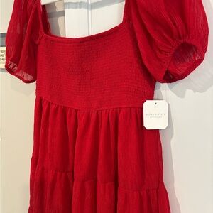 Altar'd State Brand New Vibrant Red Dress - size Medium